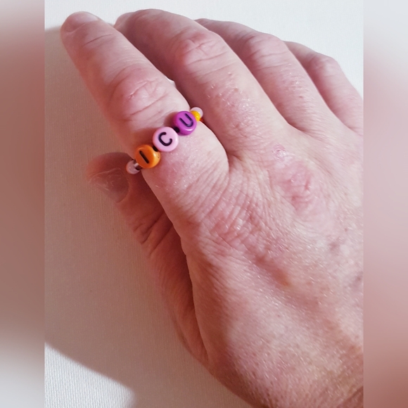 ICU Ring (I See You) Handmade Jewelry Hand Crafted NEW s9-12 - Picture 8 of 15